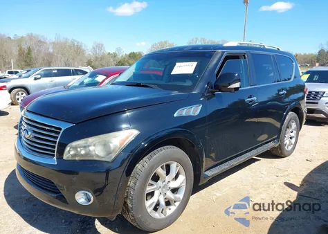 2013 Infiniti Qx56 from USA, damaged, VIN JN8AZ2NF6D9530403